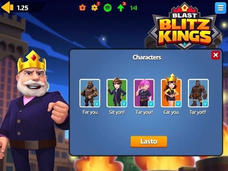 Blast Blitz Kings gameplay screenshot